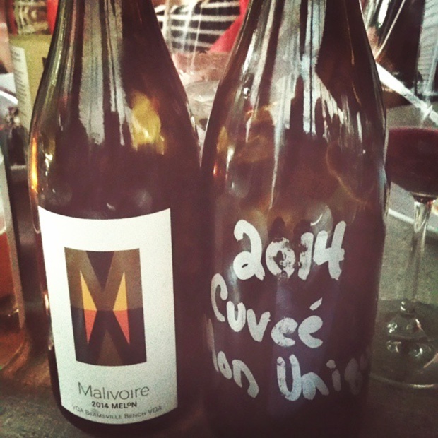 "There's no work in walking in to fuel the talk." @MalivoireWine Melon & @PearlMorissette Gamay #NWAC15 Parting of the Sensory #CuvéeMonUnique #shirazmottiar #treadwells #winealign #winecountryontario