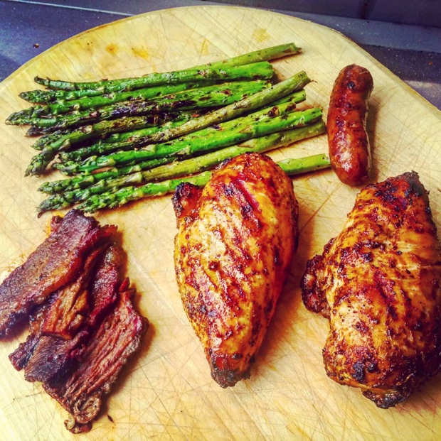 Why wouldn't you grill #asparagus and why wouldn't you use @barquebbq rubs?